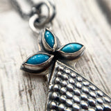 Granulated Turquoise Pendant