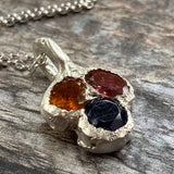 Relic Triple Stone Pendant