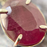 Pink Sapphire Necklace