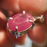 Pink Sapphire Necklace