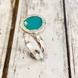 Chalcedony Cocktail Ring