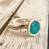 Chalcedony Cocktail Ring