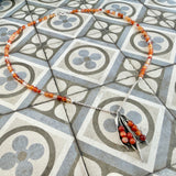 Carnelian Pea Pod Necklace