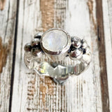 Chunky Moonstone Ring