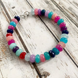 Jade Rondelle Bracelet