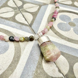 Watermelon Tourmaline Necklace