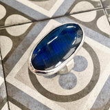 Labradorite cocktail ring