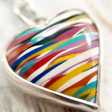 Surfite Heart Pendant