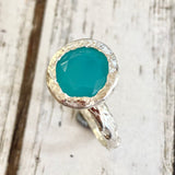 Chalcedony Cocktail Ring
