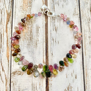 Spinel Briolette Bracelet