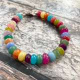 Jade Rondelle Bracelet