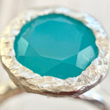 Chalcedony Cocktail Ring