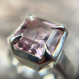 Pink Nano Stone Cocktail Ring