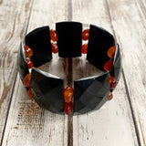 Antique Whitby Jet Bracelet