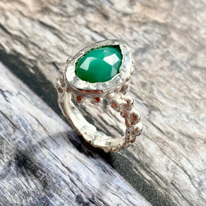 Chrysoprase Ring