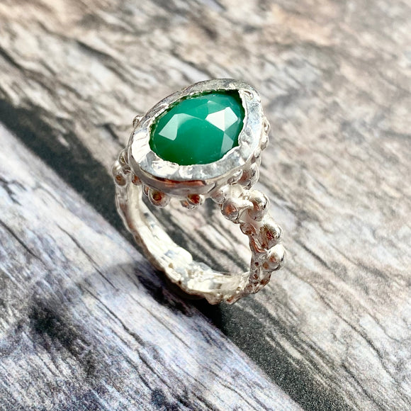 Chrysoprase Ring