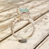 Aquamarine cocktail Ring