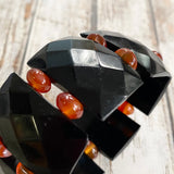 Antique Whitby Jet Bracelet