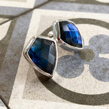 Labradorite Shield Studs