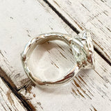 Citrine cocktail Ring