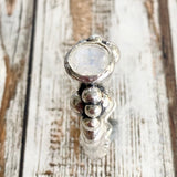 Chunky Moonstone Ring