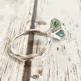 Moissanite cocktail Ring
