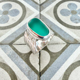 Sea Glass Wrap Ring