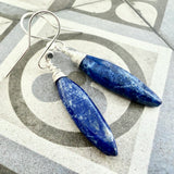 Lapis Lazuli drop earrings