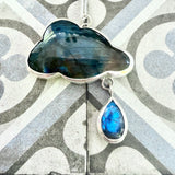 Labradorite Clouds Pendant
