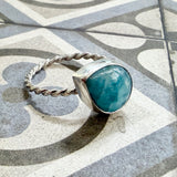 Larimar Ring