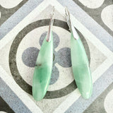 Brazilian Jade drop earrings
