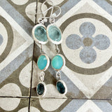 Blue Gemstone Drops