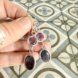 Purple Gemstone Drops