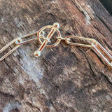 Heart Paperclip Bracelet
