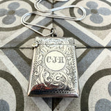 Antique Vesta Case Pendant