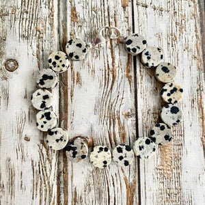 Dalmation Jasper Bracelet