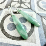 Brazilian Jade drop earrings