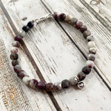 Plum Tourmaline Bracelet