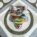Antique bow brooch