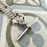 Antique Albert watch chain bracelet