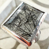 Rutilated Quartz Ring