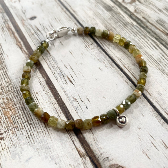 Green Garnet Bracelet