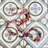 Hand Knotted Tourmaline Agate Necklace
