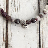 Plum Tourmaline Bracelet