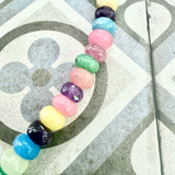 Aurora Opal pendant on a Sweetie Jade Necklace