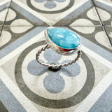 Larimar Ring