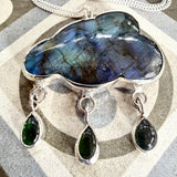 Labradorite Clouds Pendant