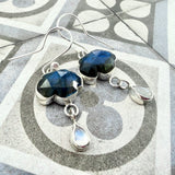 Labradorite Clouds Earrings