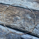 Fine Eyelet Chain Necklace