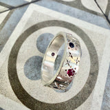 Sapphire Starry Night Ring